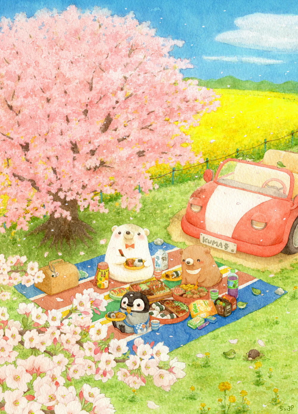 お花見头像同人高清图