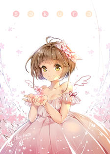 Sakura-chan插画图片壁纸