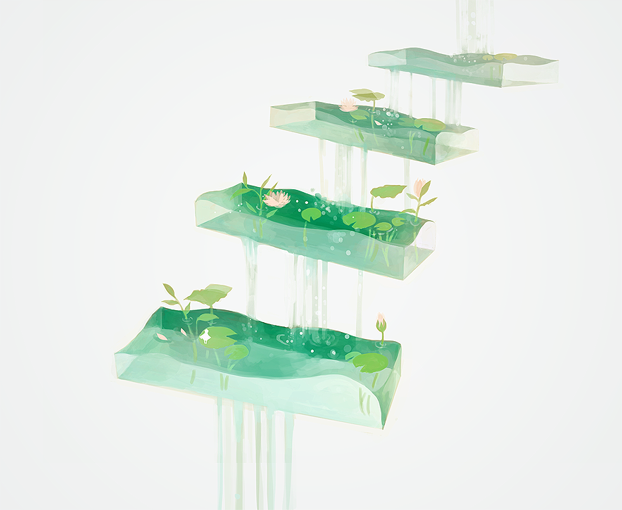 lily steps.-Original莲