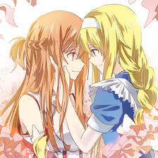 Asuna&Alice插画图片壁纸
