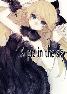 A pie in the sky.插画图片壁纸
