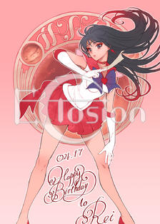 Super Sailor Mars插画图片壁纸