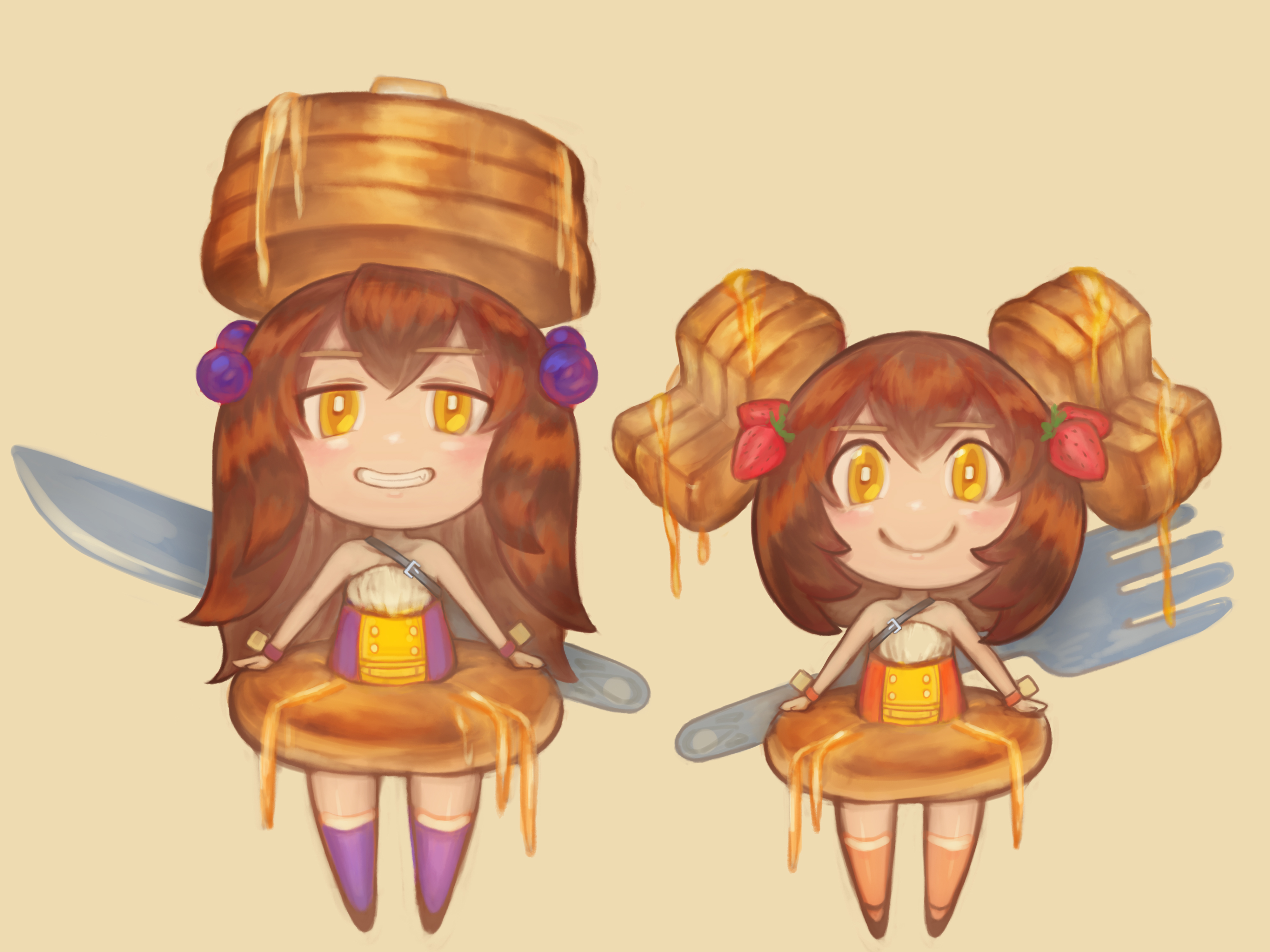 Pancake girls