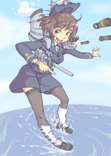 [Comission] USS Eldridge插画图片壁纸