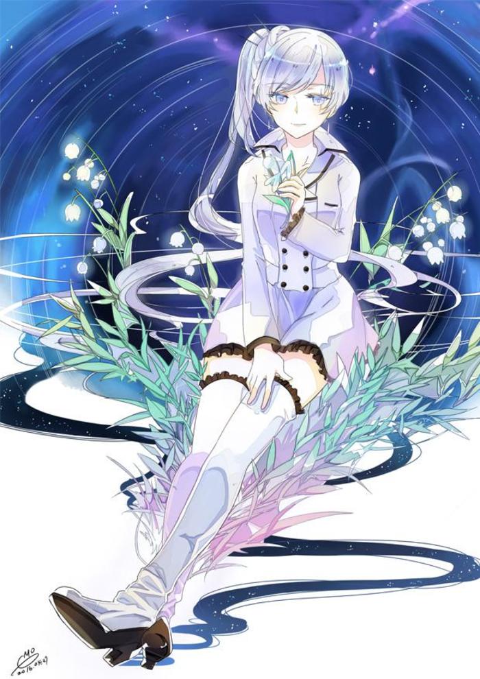 Weiss ♥插画图片壁纸