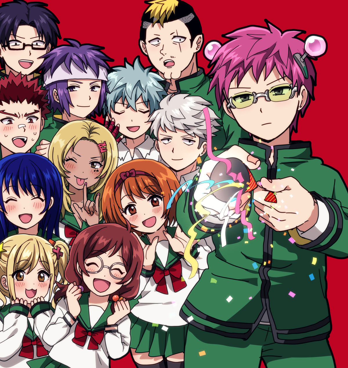 斉木楠雄のΨ難-齐木楠雄的灾难集合绘图