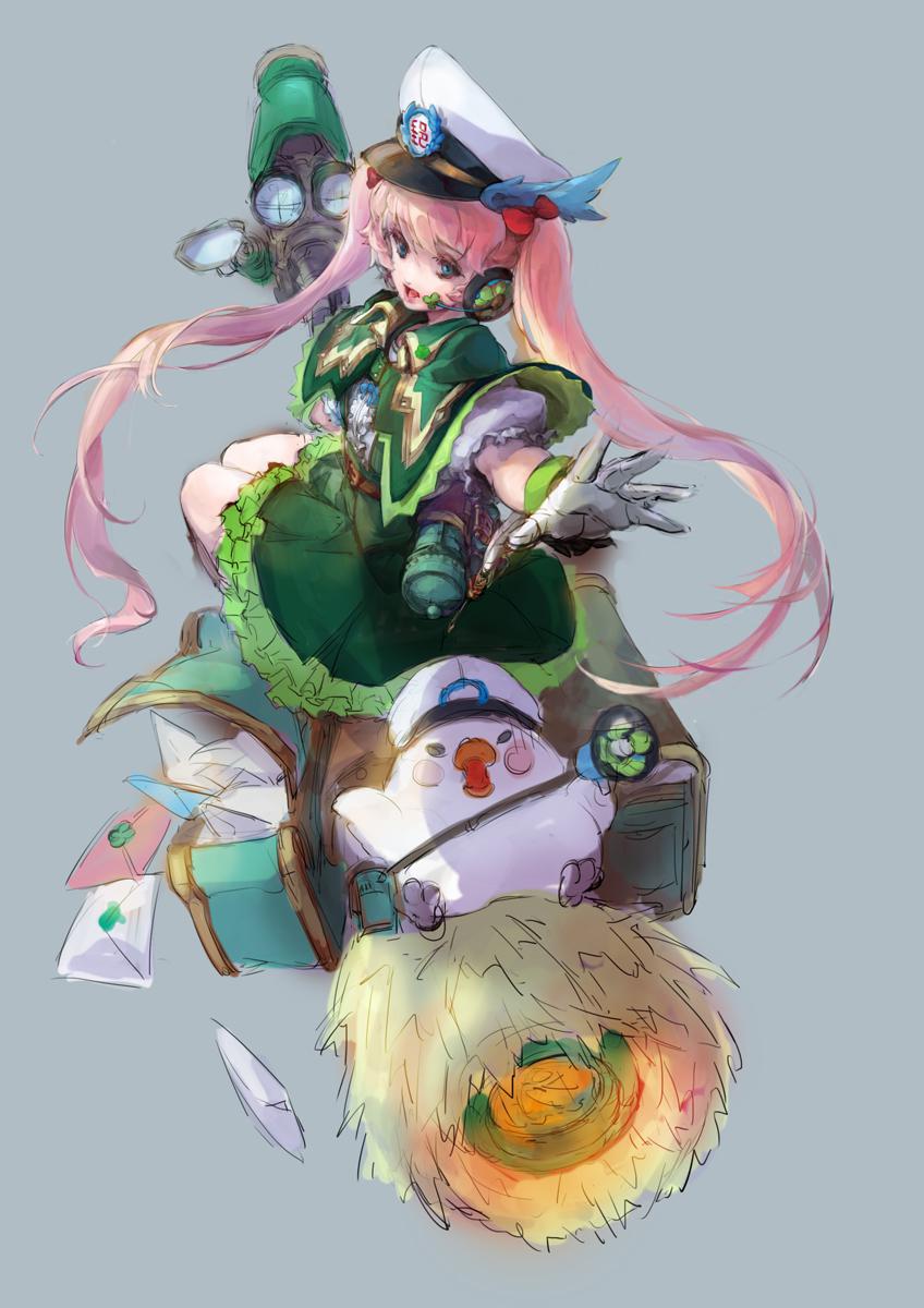 郵政少女插画图片壁纸