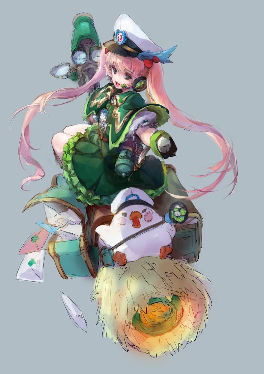 郵政少女插画图片壁纸