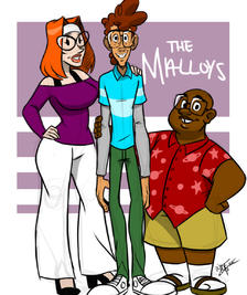 Meet the Malloys插画图片壁纸