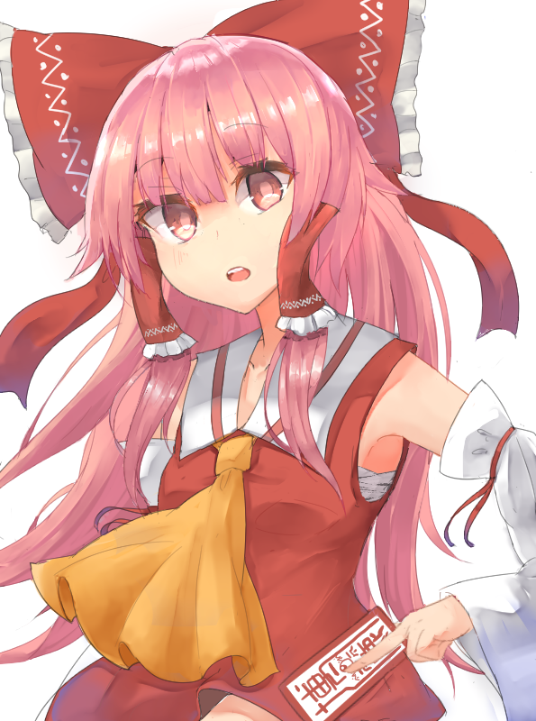 巫女心插画图片壁纸