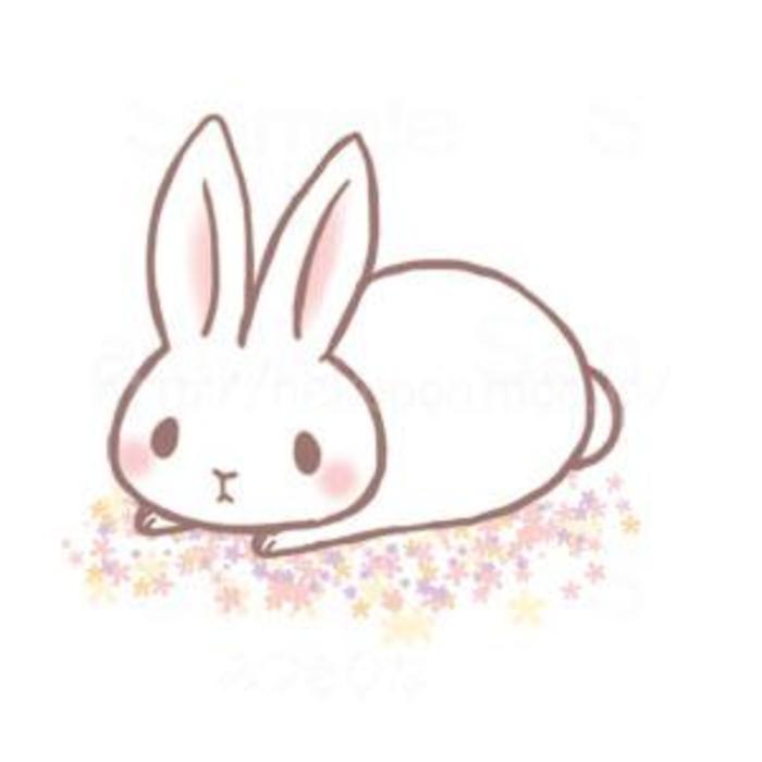 兔子插画图片壁纸
