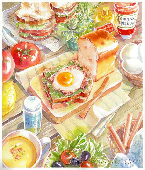 元気な朝ごはん头像同人高清图