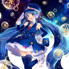 Snow Miku插画图片壁纸