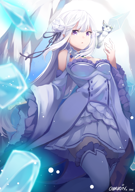 Emilia... again插画图片壁纸