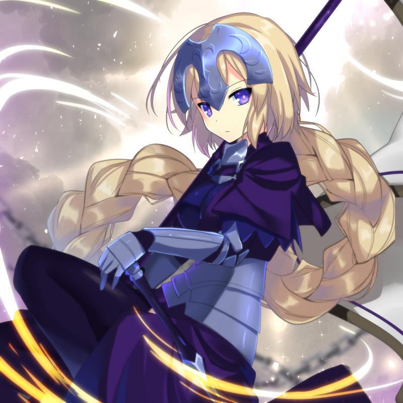 贞德插画图片壁纸