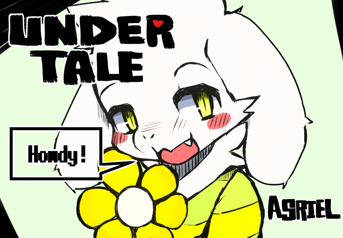 Download UNDERTALE|undertale|asriel|toriel|temmie|endogeny|undyne|兽人|undertale100users入り - 画师通