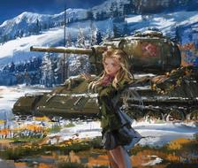 乌拉尔山的花圈-少女与战车真理高中