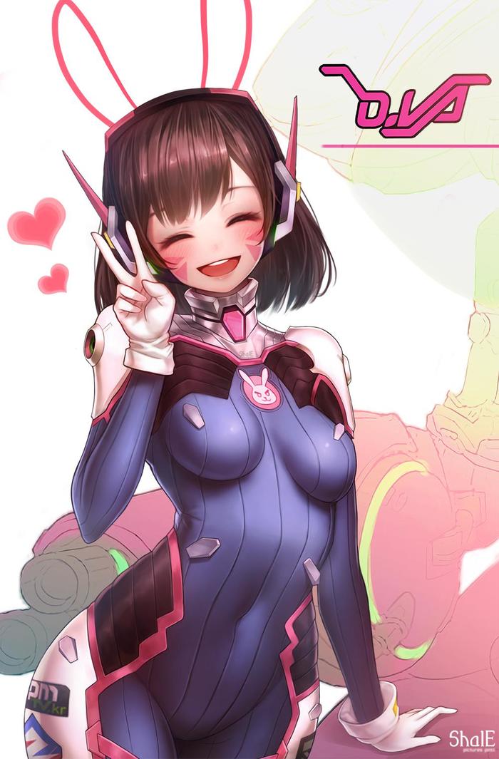 D.VA ♥插画图片壁纸