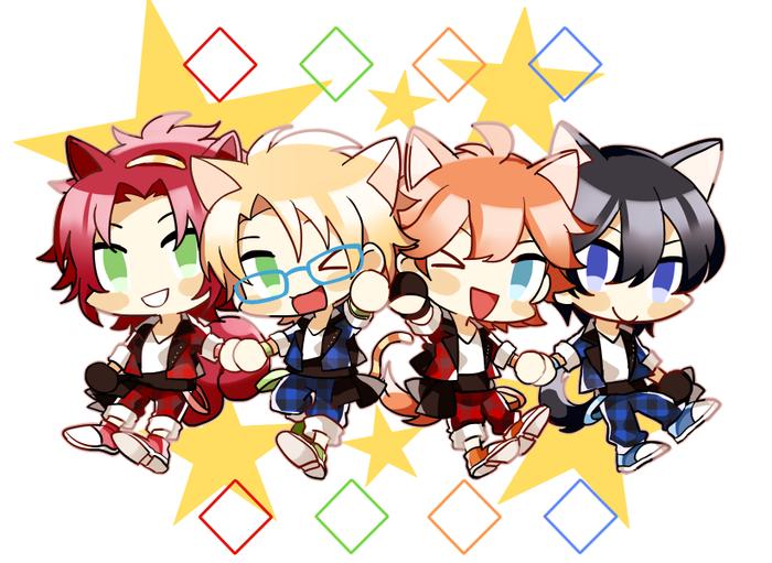 Trickstar☆插画图片壁纸