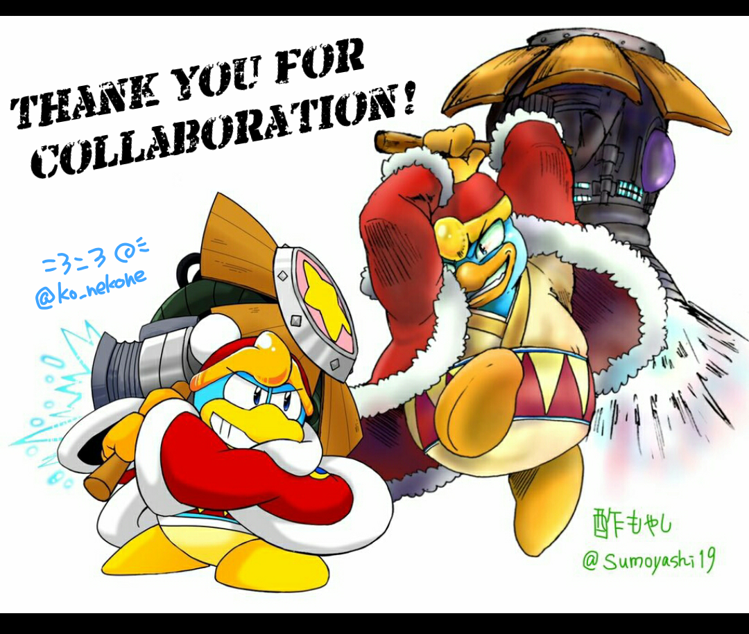 collaboration!插画图片壁纸