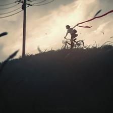 自行车插画图片壁纸