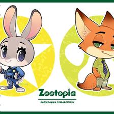 Zootopia插画图片壁纸
