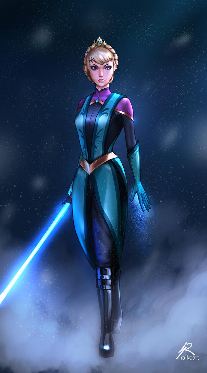 Jedi Elsa-职业迪士尼