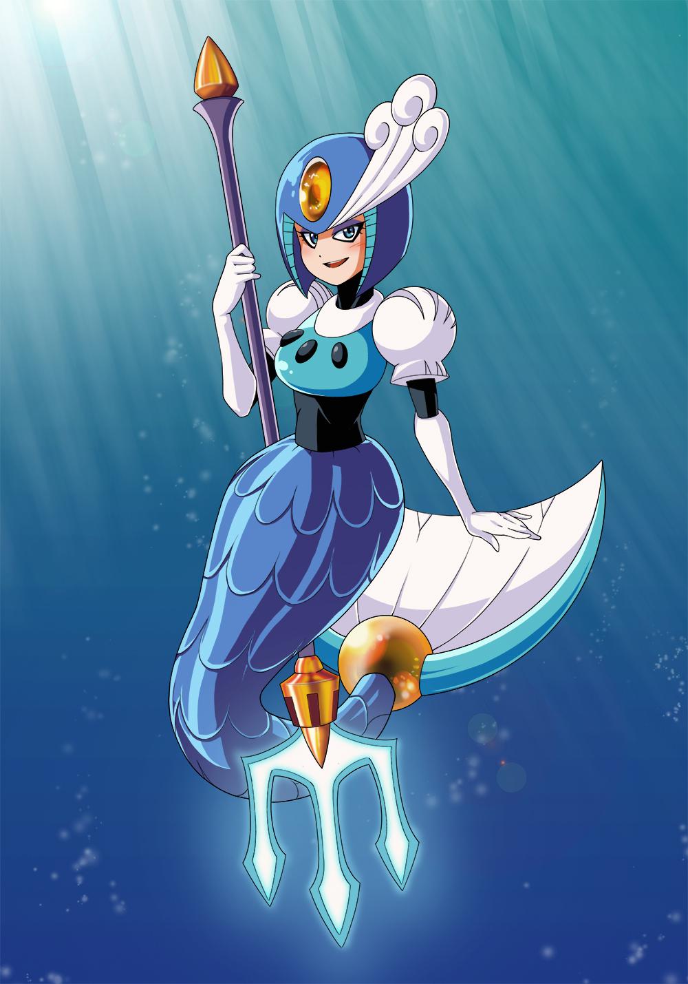 飞鱼女|splash woman - 画师通