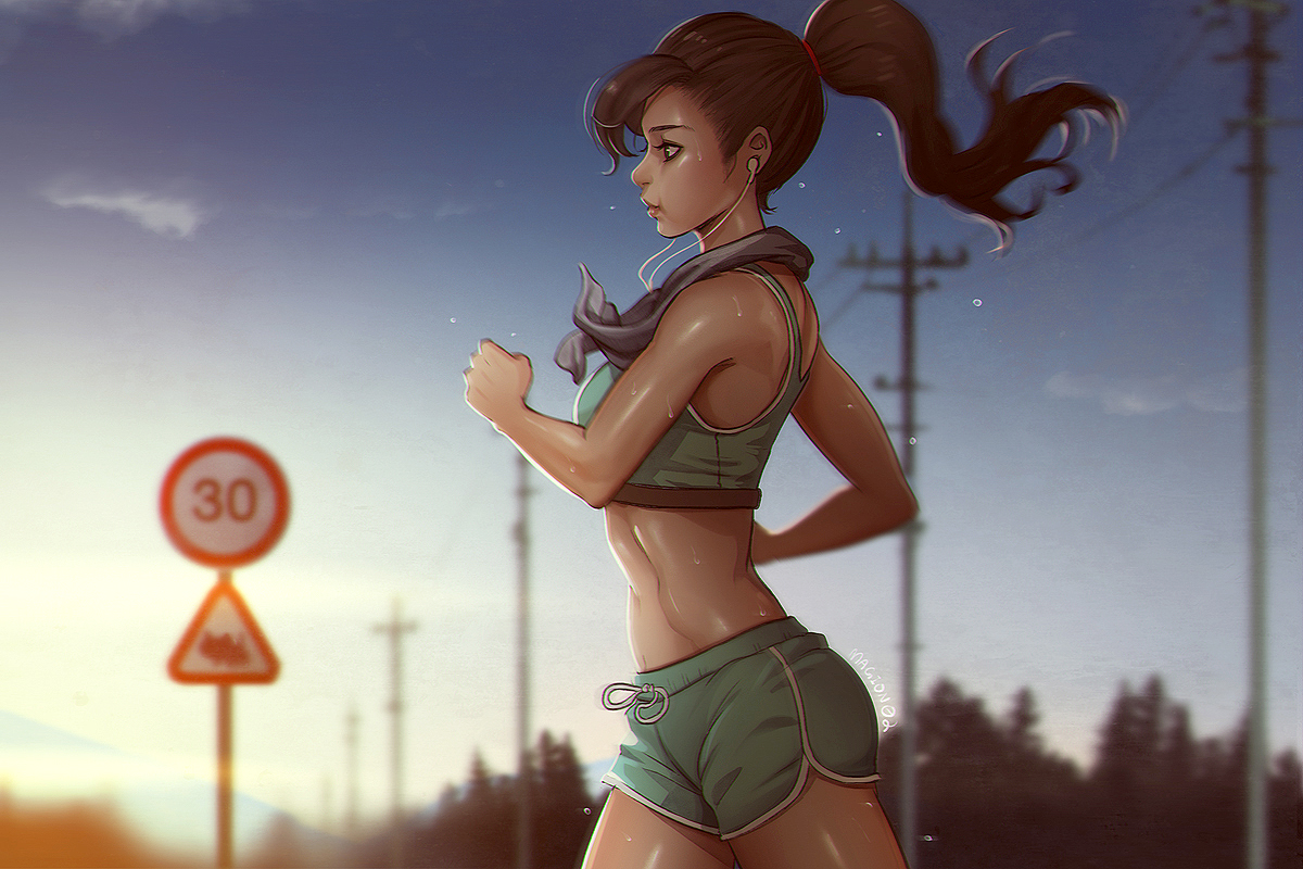 Stay Fit-美少女动画