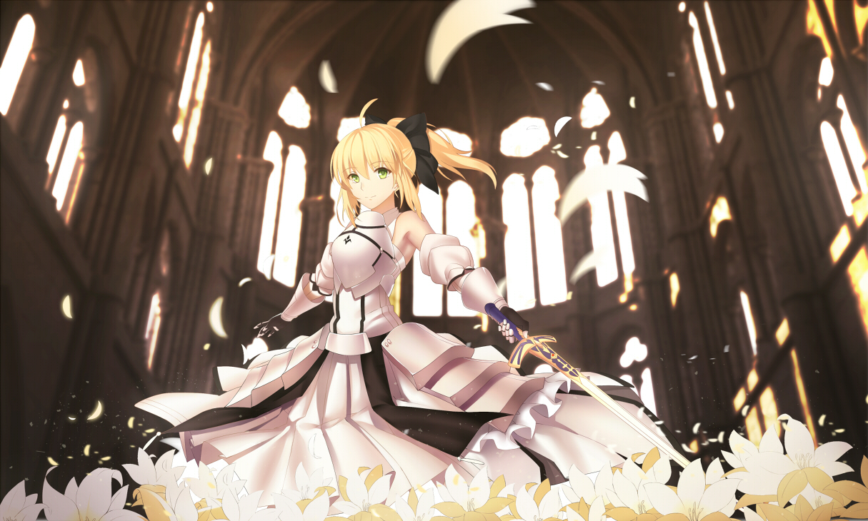 saber lily-Fate型月世界