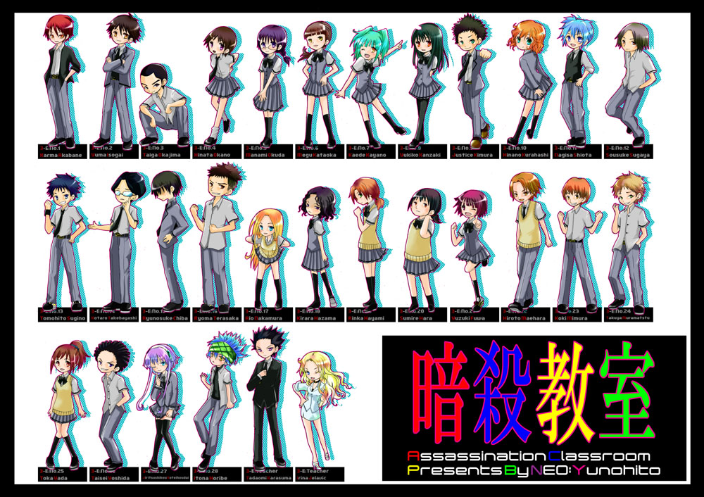 【C90】暗殺教室ポスター【ピ-42b】插画图片壁纸