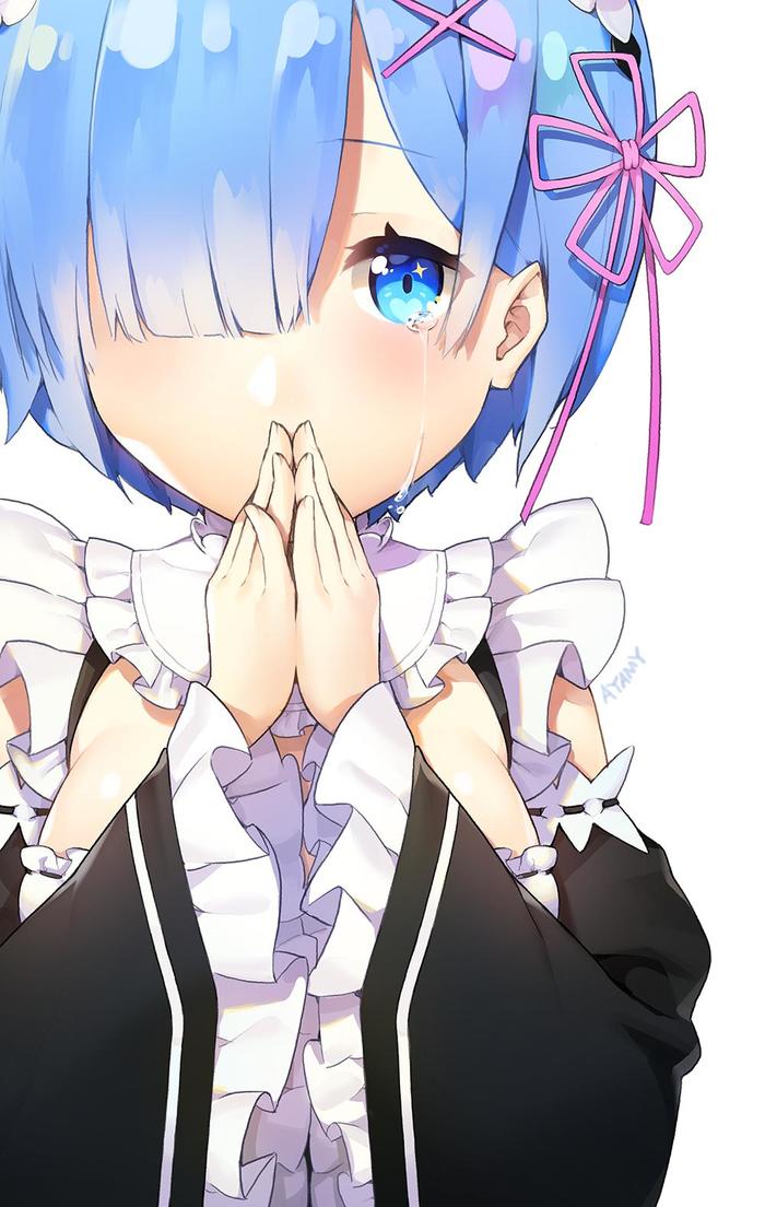 Rem♡插画图片壁纸