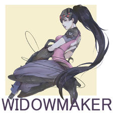 widowmaker插画图片壁纸