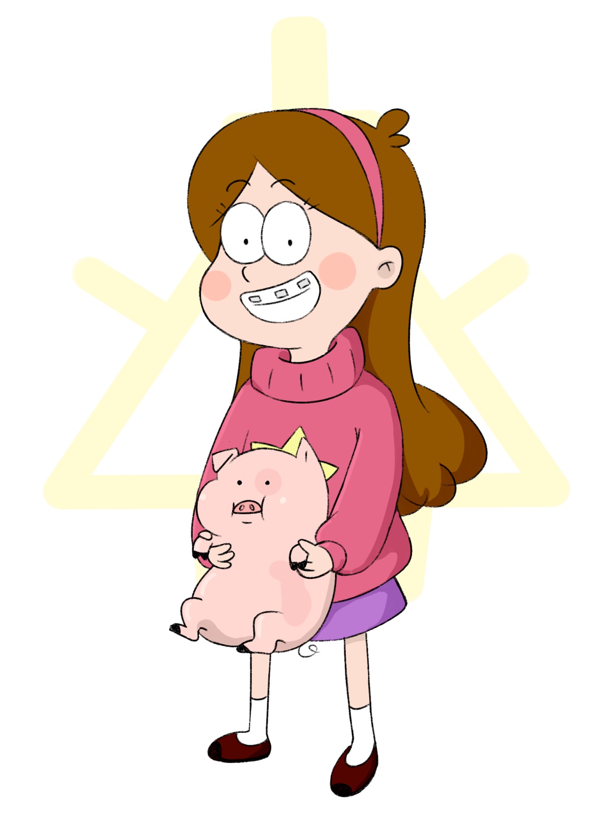 Mabel X D.Va插画图片壁纸