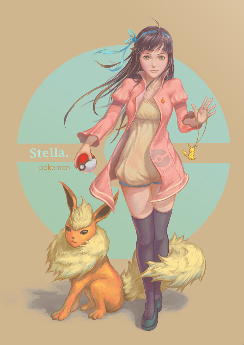 Stella Pokemon插画图片壁纸