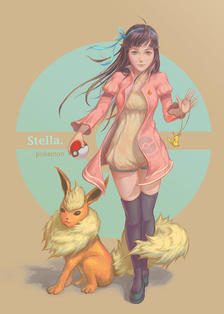 Stella Pokemon插画图片壁纸