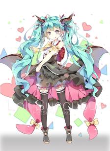 MIKU~插画图片壁纸