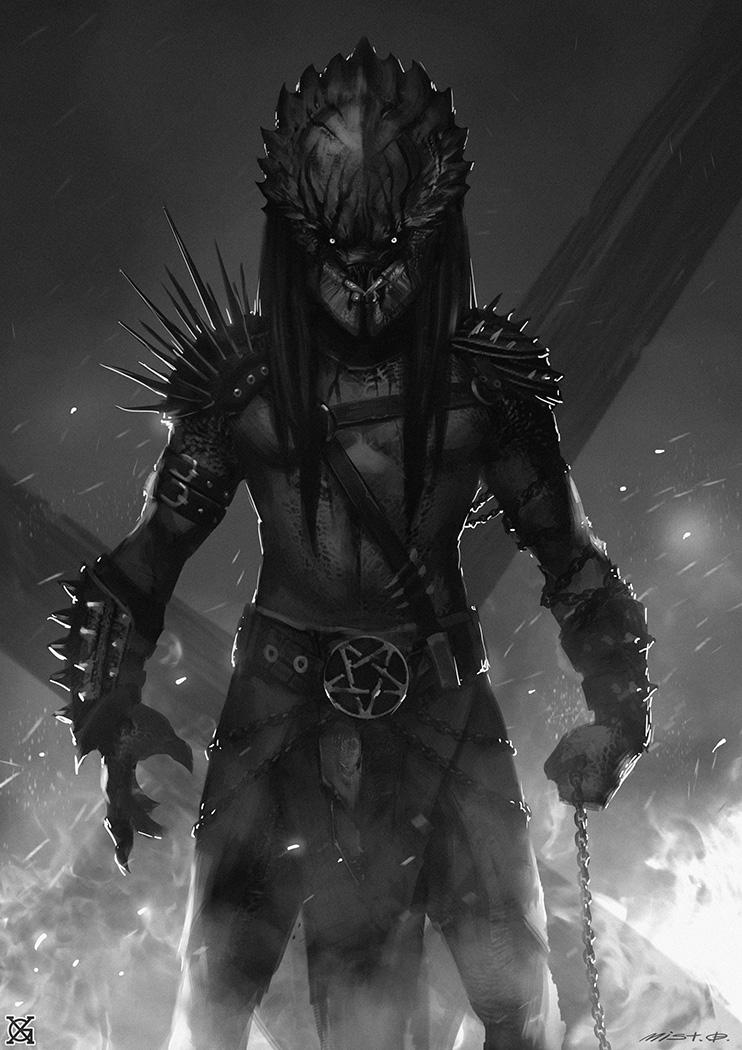 Predator——Dark Shadow插画图片壁纸