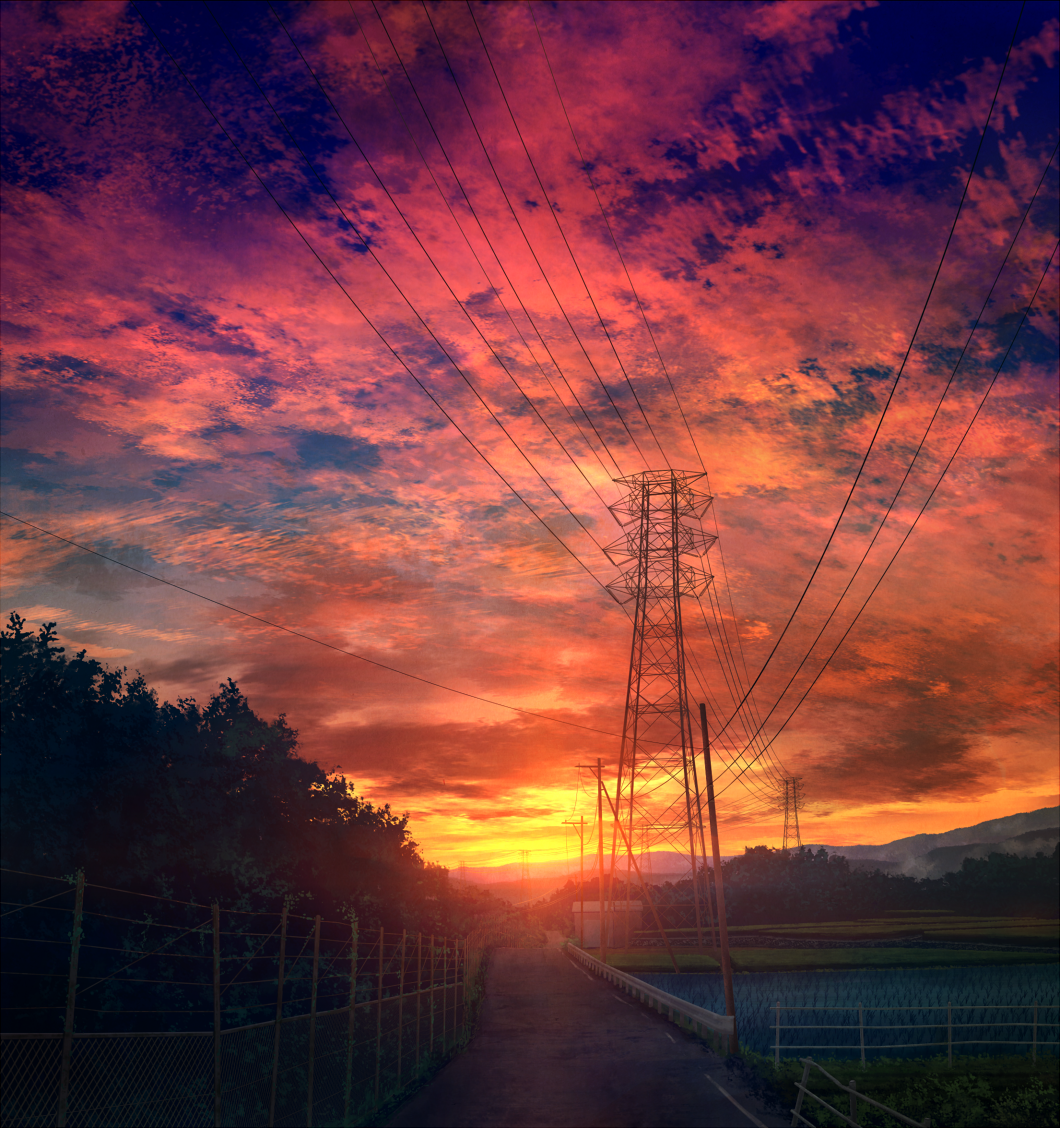 夕静插画图片壁纸