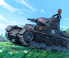 Ⅳ号戦車D型-少女与战车Ⅳ号戦車