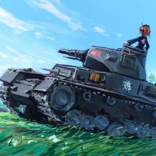 Ⅳ号戦車D型插画图片壁纸