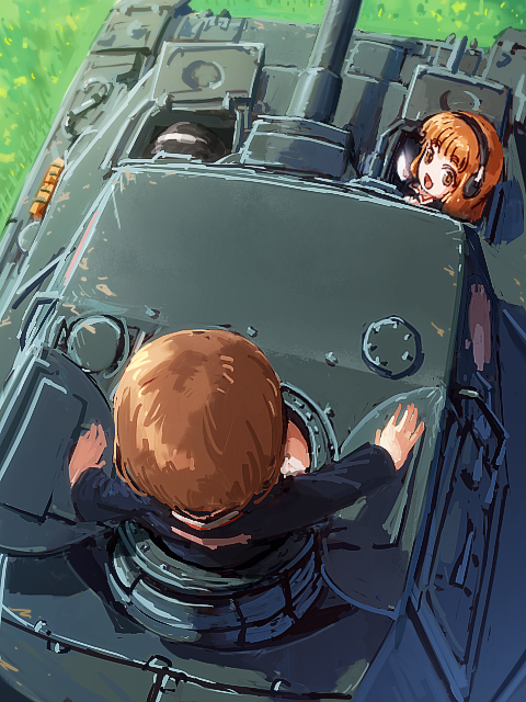 通信手-少女与战车Ⅳ号戦車