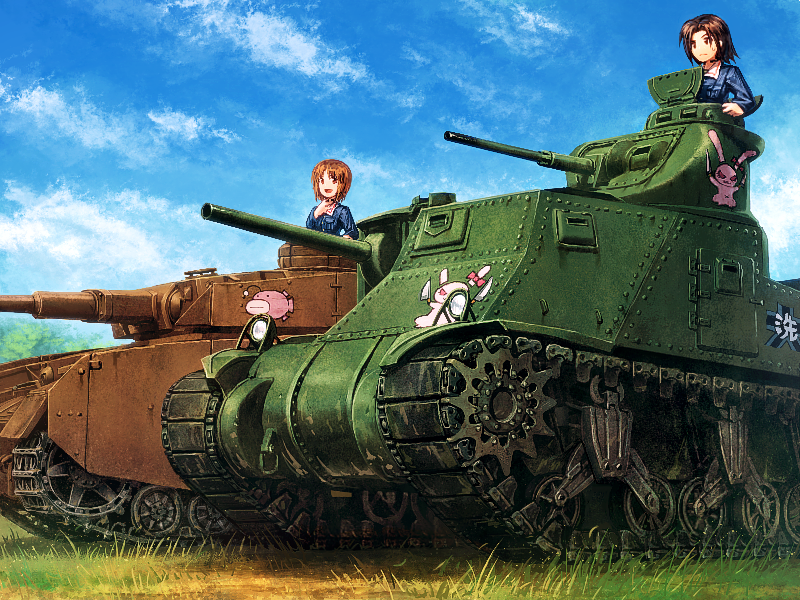 隊長-少女与战车M3中戦車