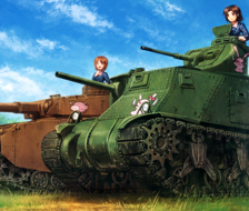 隊長-少女与战车M3中戦車