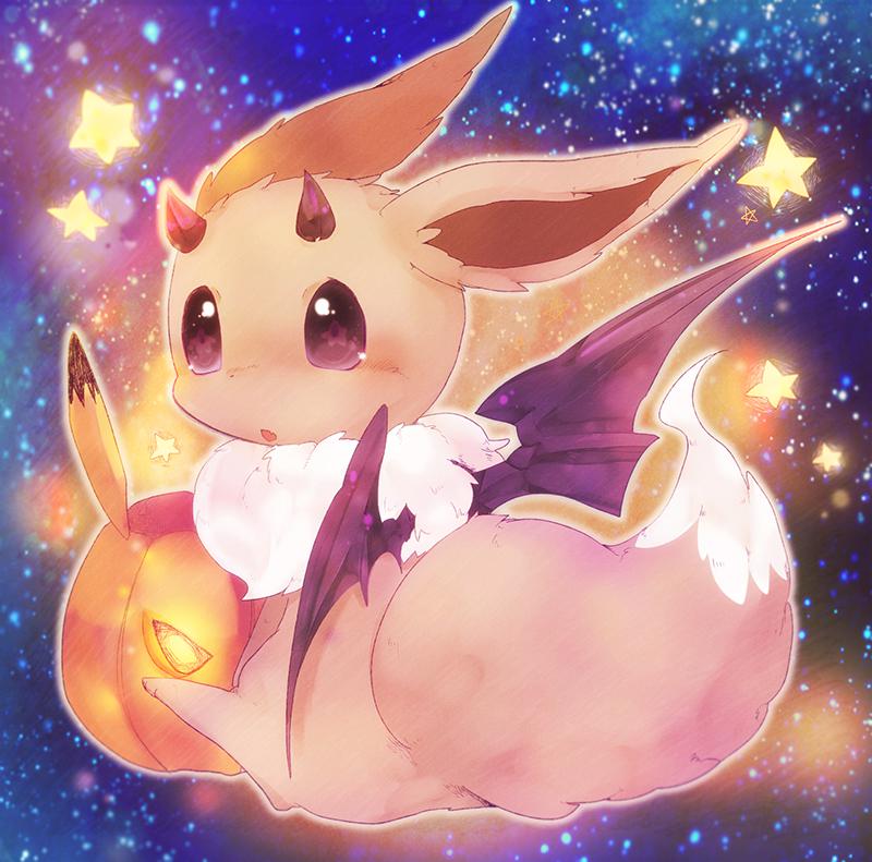 恶毒的伊布口袋妖怪宝可梦