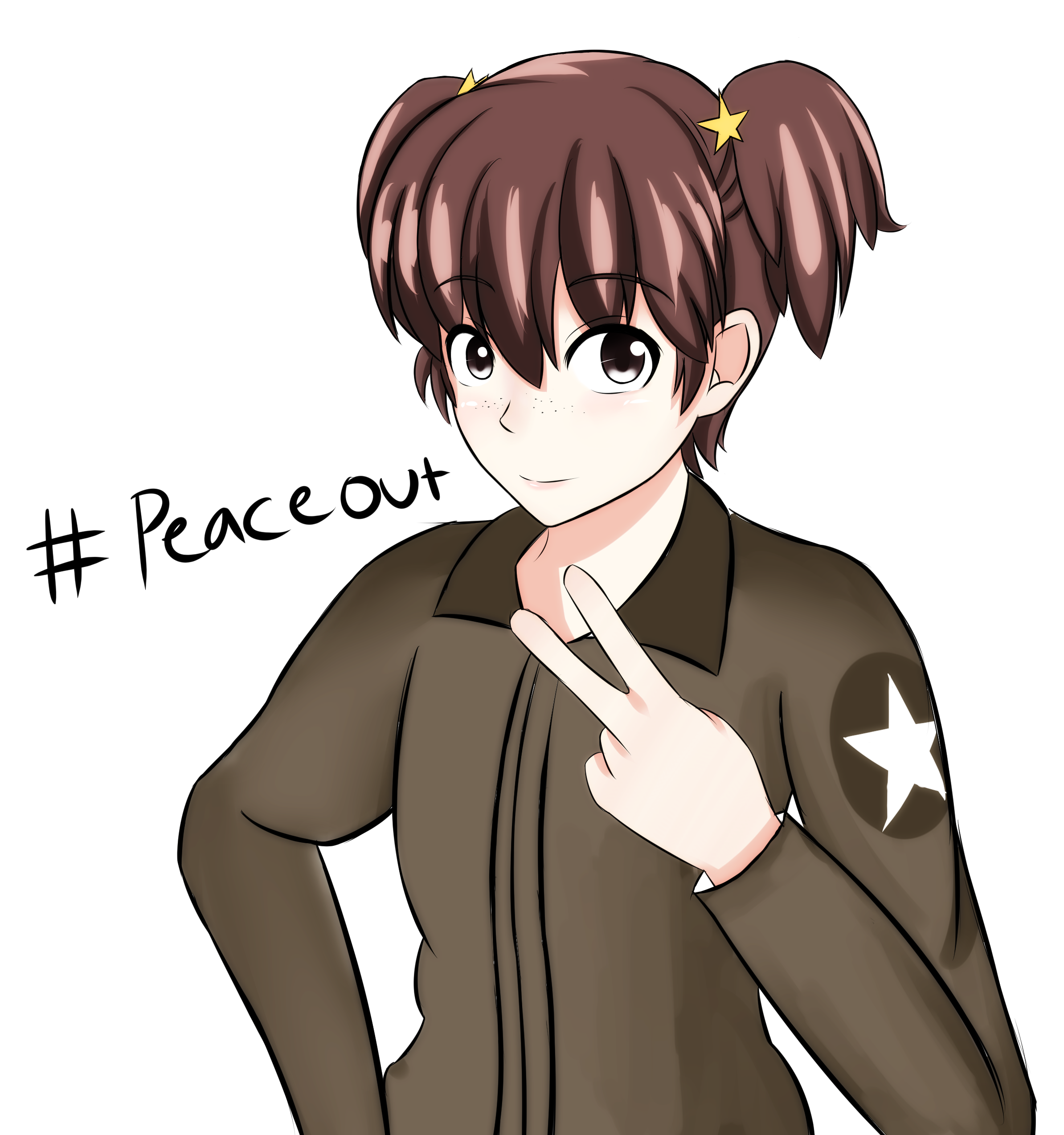 #PeaceOut插画图片壁纸