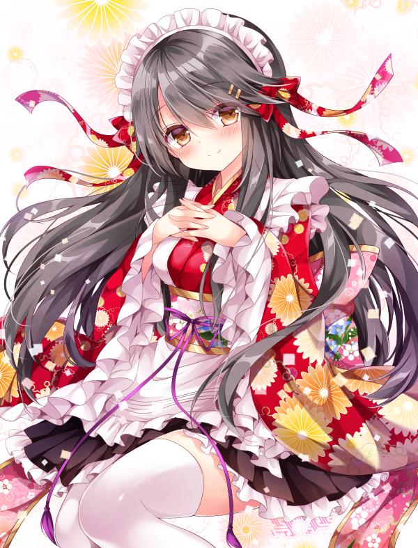 榛名和服女仆榛名竖图