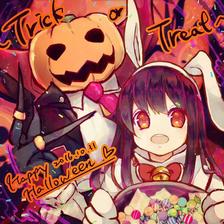 Trick or treat !!插画图片壁纸