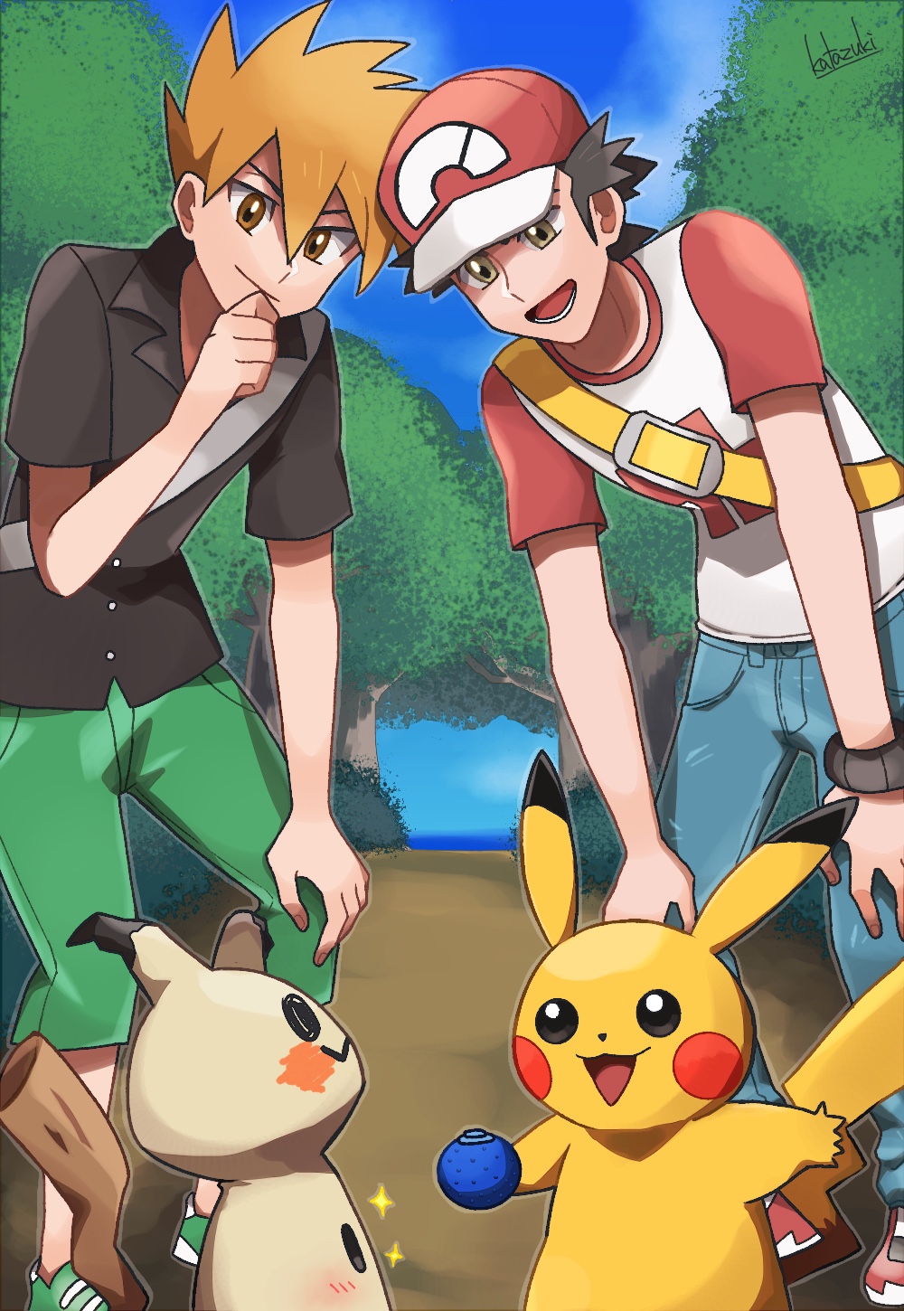 初次见面！插画图片壁纸