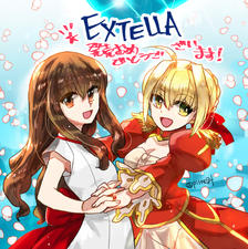 Fate/EXTELLA発売插画图片壁纸